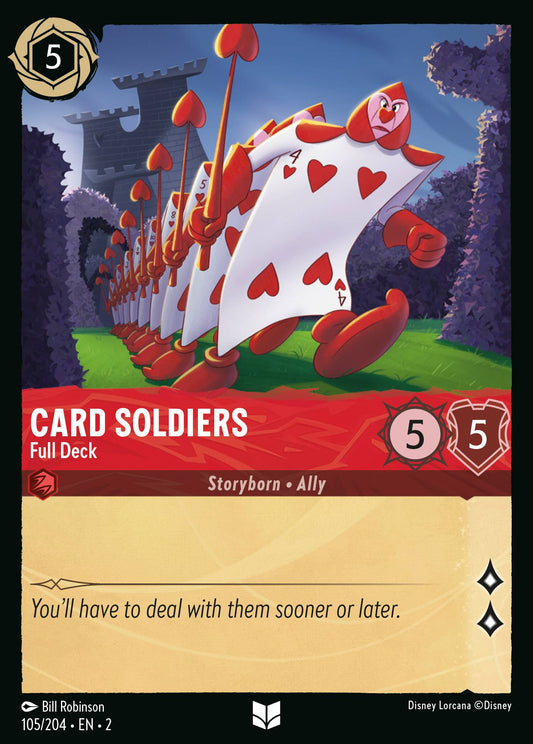 Card Soldiers, Full Deck (2) #105 [EN/N] s/o