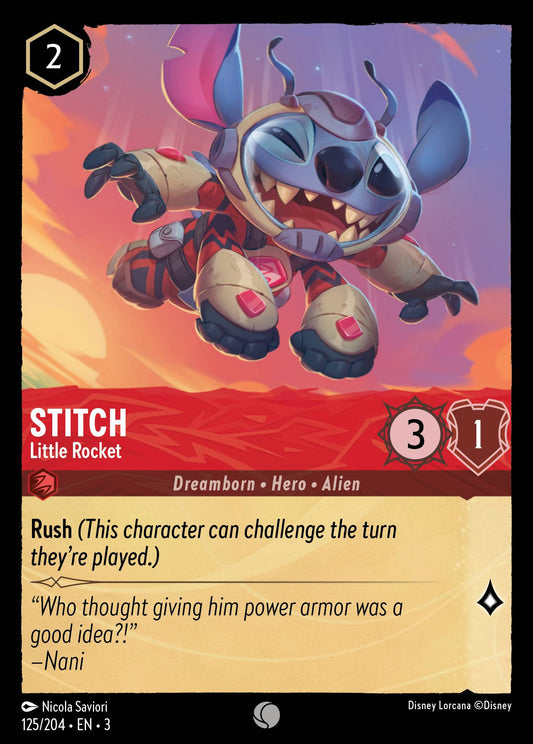 Stitch, Little Rocket (3) #125 [EN/N] s/o