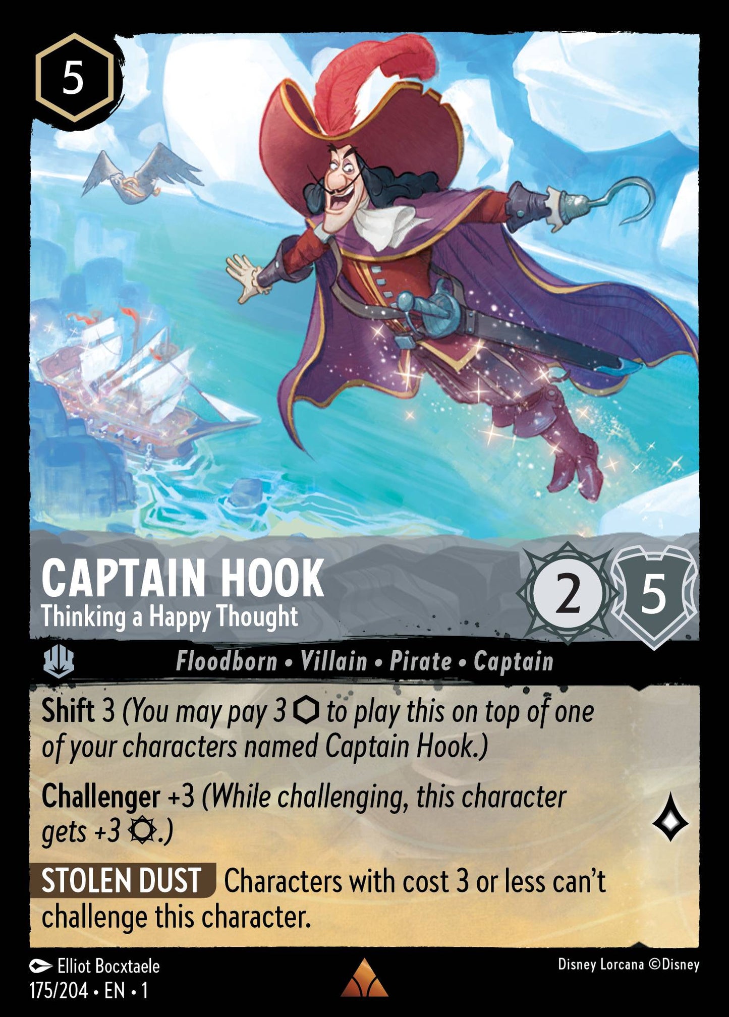 Captain Hook, Thinking a Happy Thought (1) #175 [EN/N] s/o