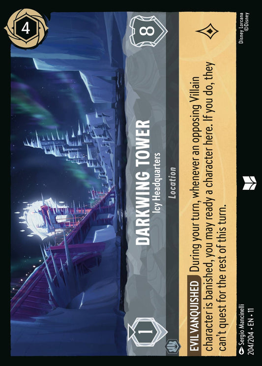 Darkwing Tower, Icy Headquarters (11) #204 [EN/N]