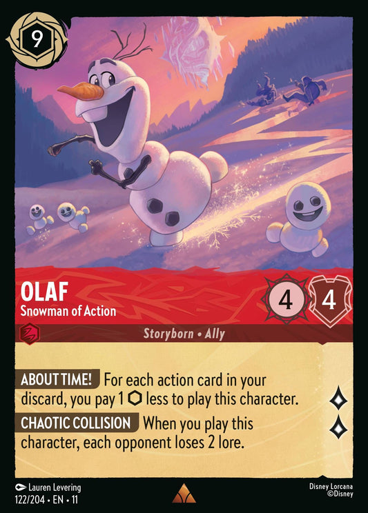 Olaf, Snowman of Action (11) #122 [EN/N]