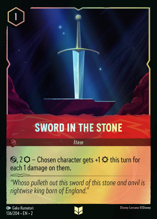 Sword in the Stone (2) #136 [EN/F] s/o