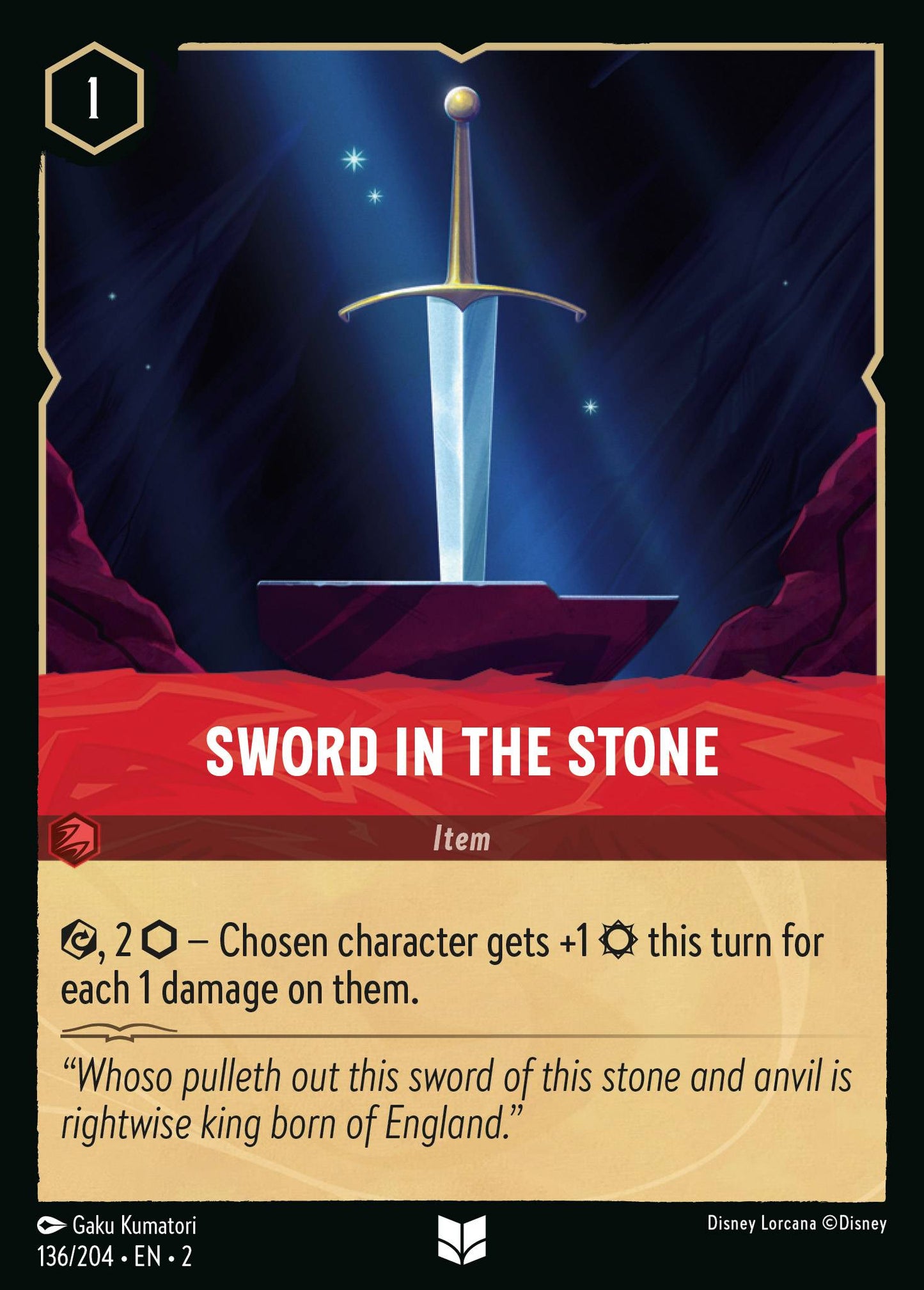 Sword in the Stone (2) #136 [EN/N] s/o