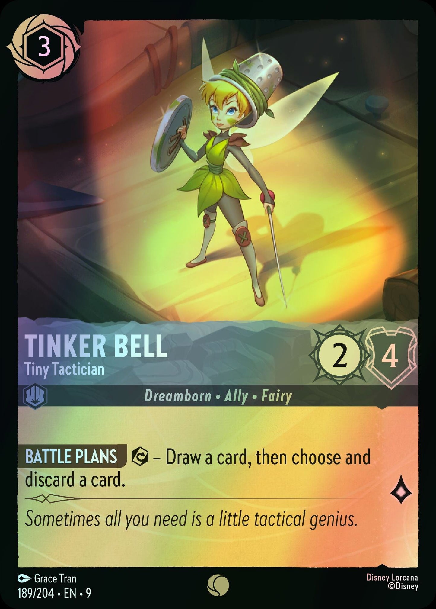 Tinker Bell, Tiny Tactician (9) #189 [EN/F] s/o