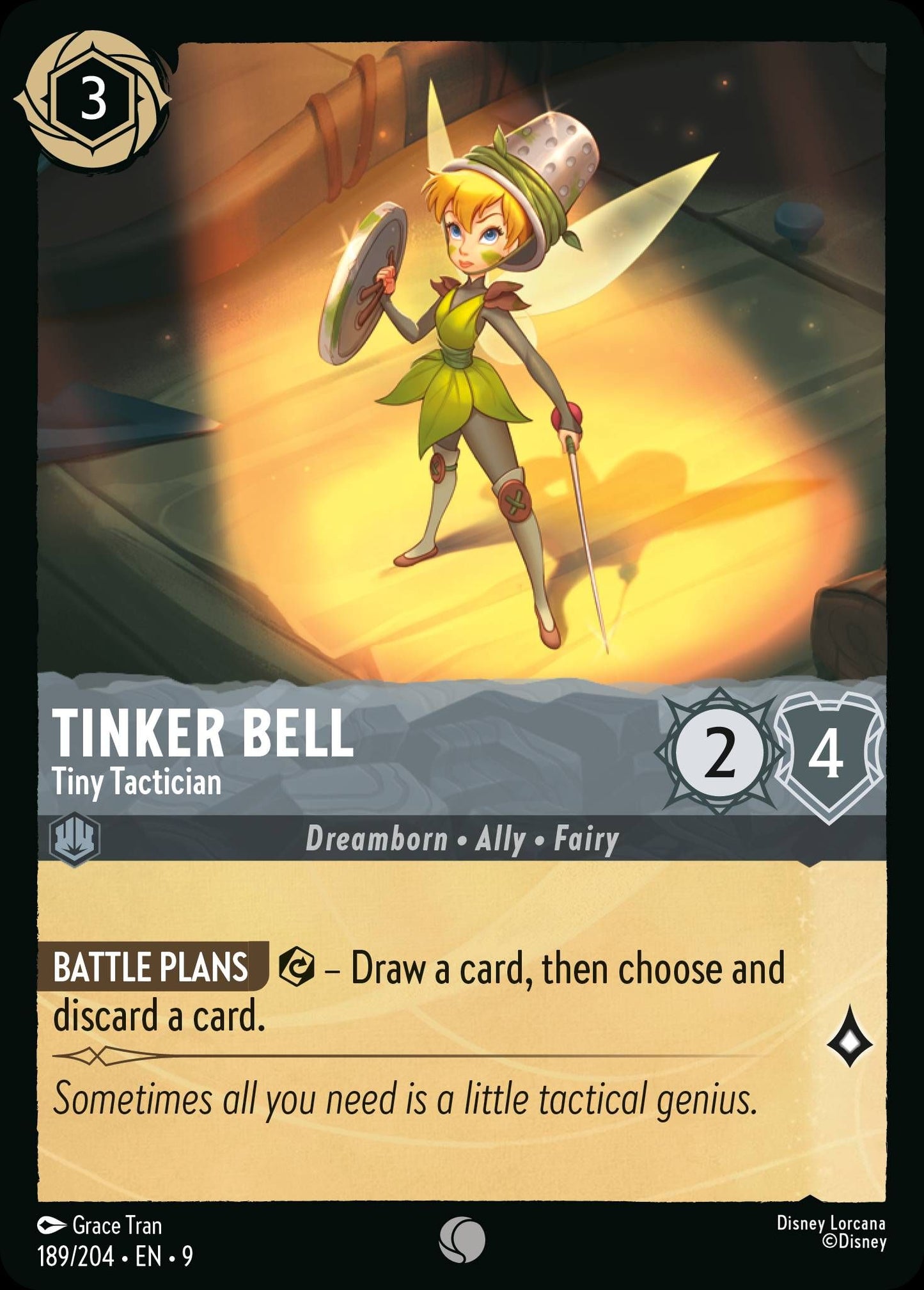Tinker Bell, Tiny Tactician (9) #189 [EN/N] s/o