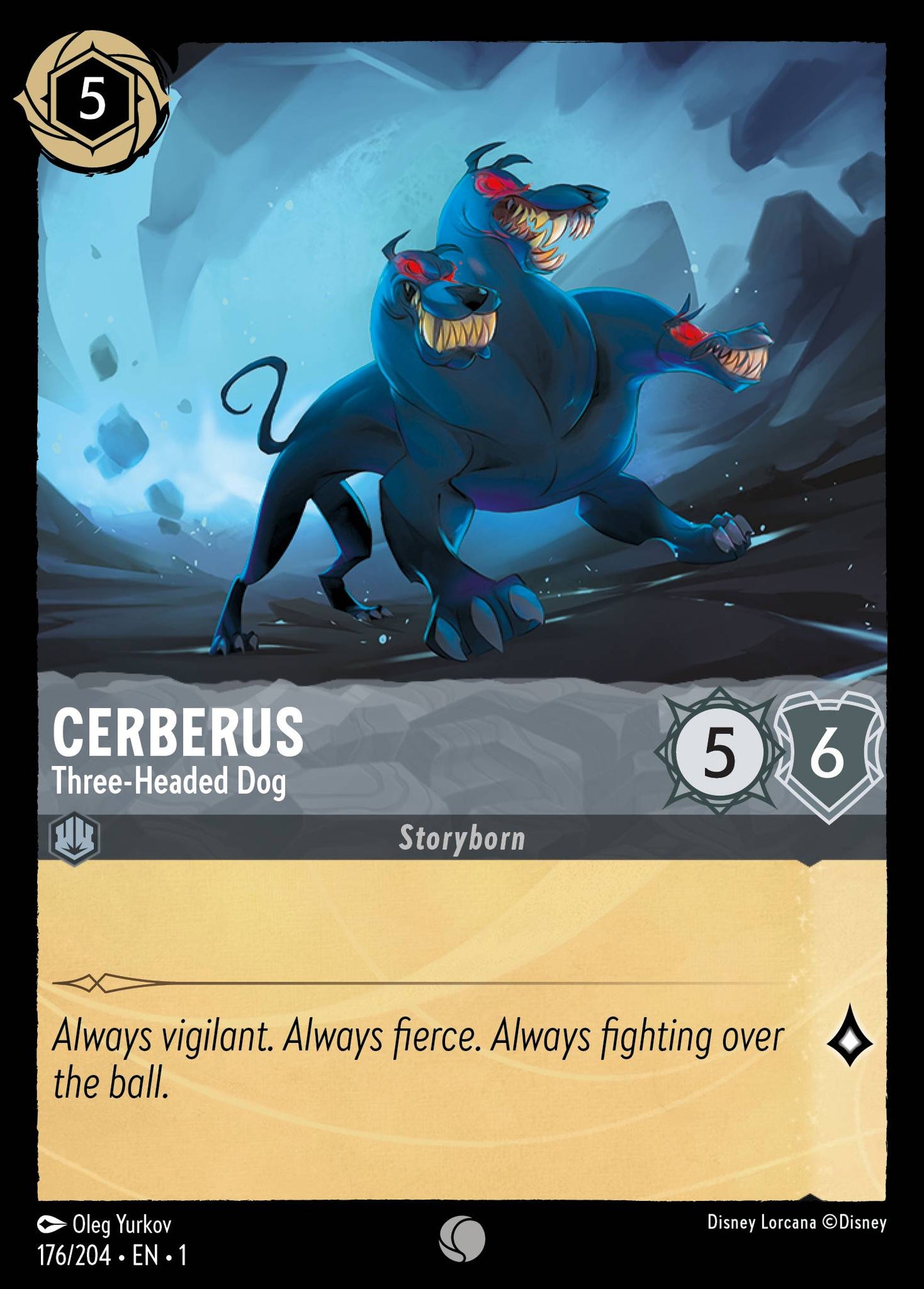 Cerberus, Three-Headed Dog (1) #176 [EN/N] s/o
