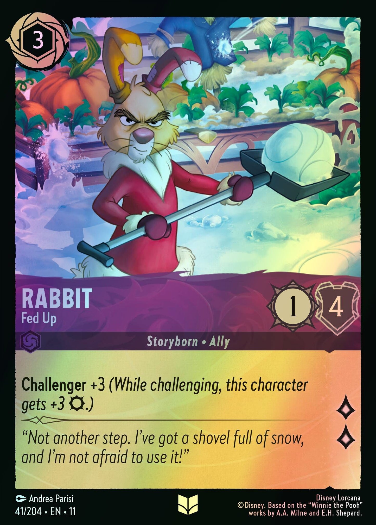 Rabbit, Fed Up (11) #41 [EN/F]