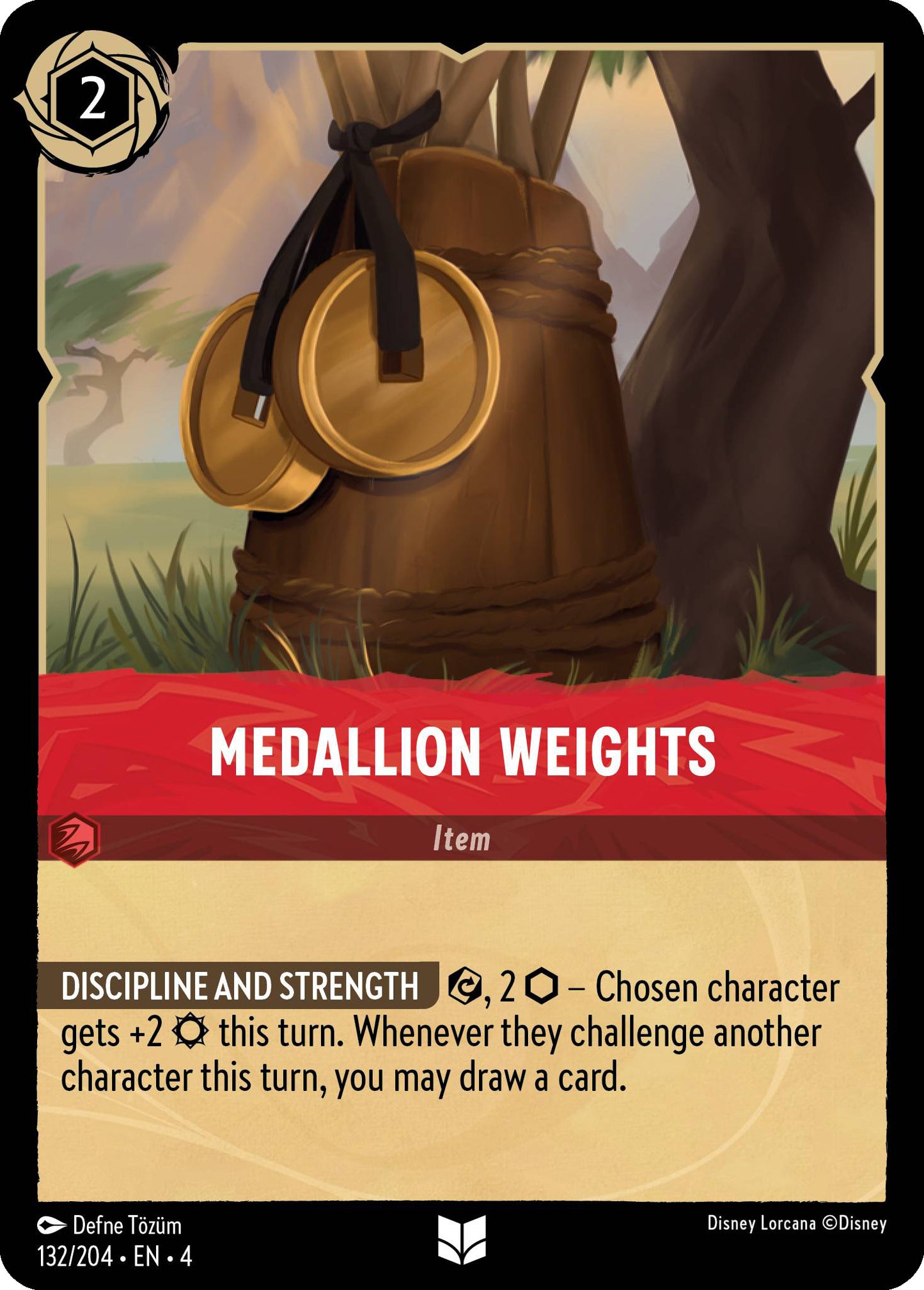 Medallion Weights (4) #132 [EN/N] s/o