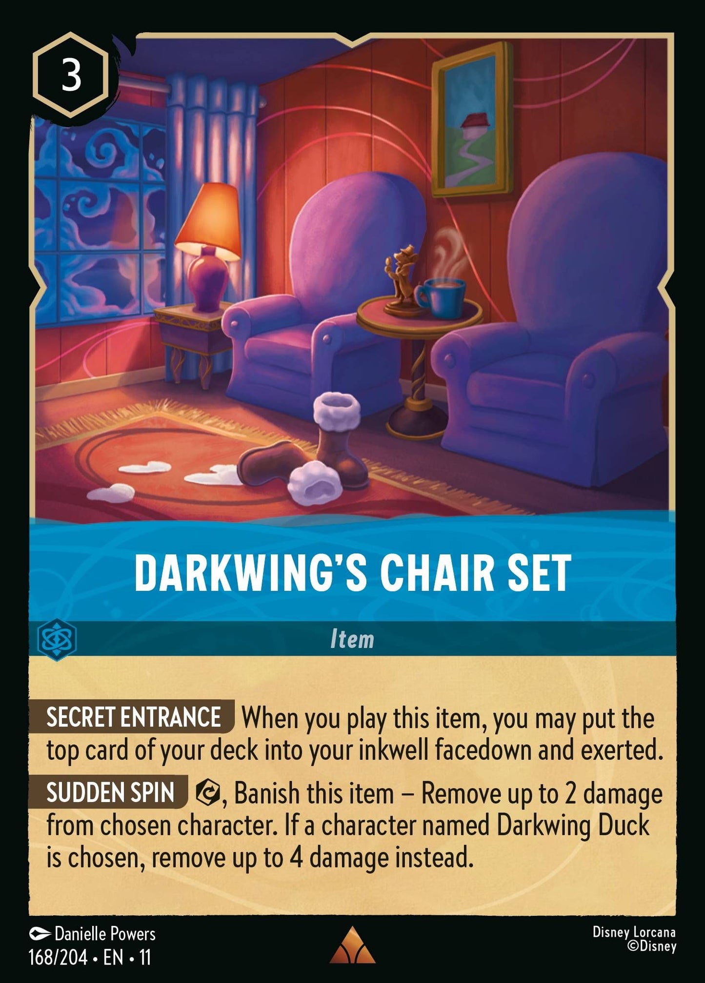 Darkwing's Chair Set (11) #168 [EN/N]