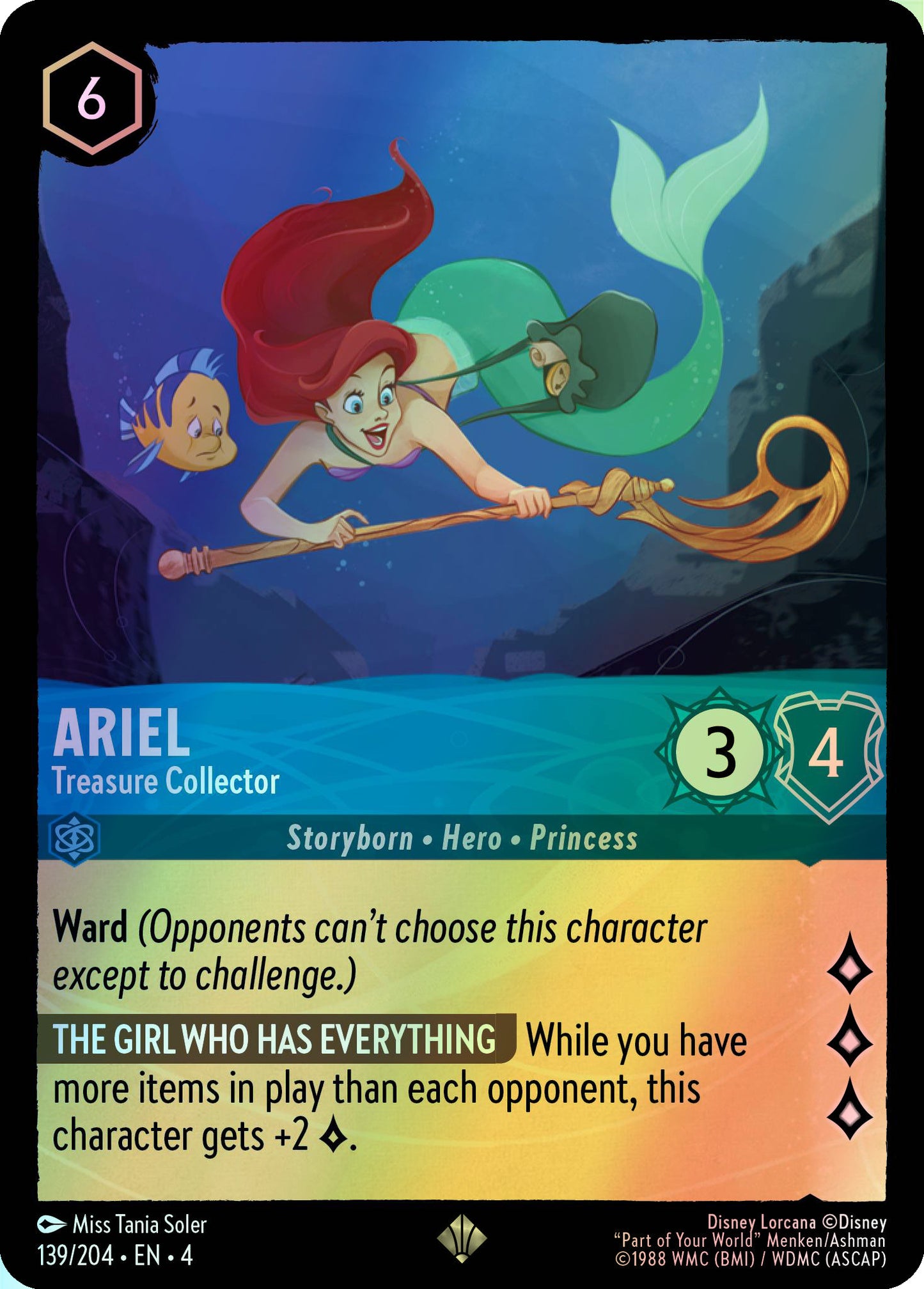 Ariel, Treasure Collector (4) #139 [EN/F] s/o