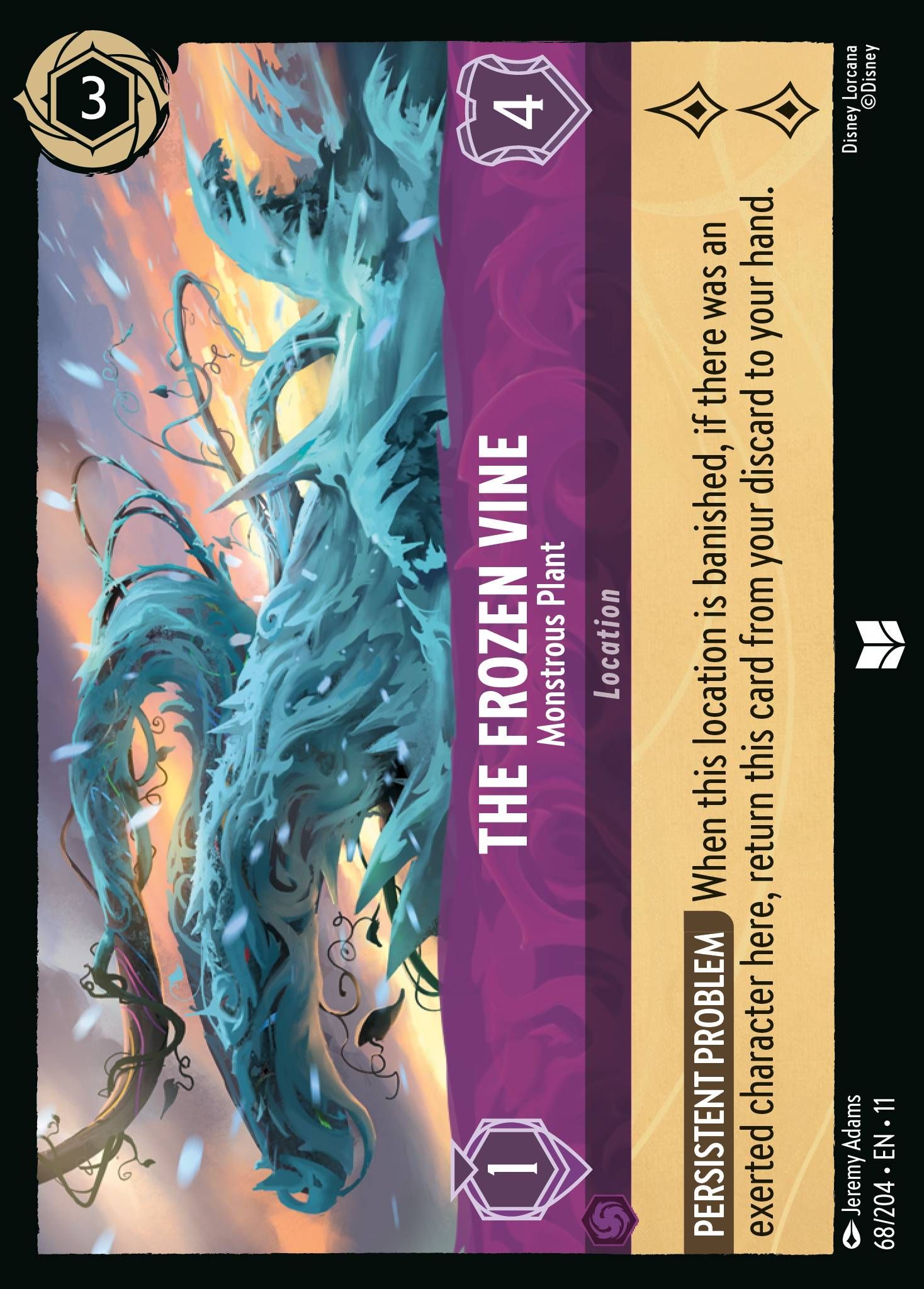 The Frozen Vine, Monstrous Plant (11) #68 [EN/N]