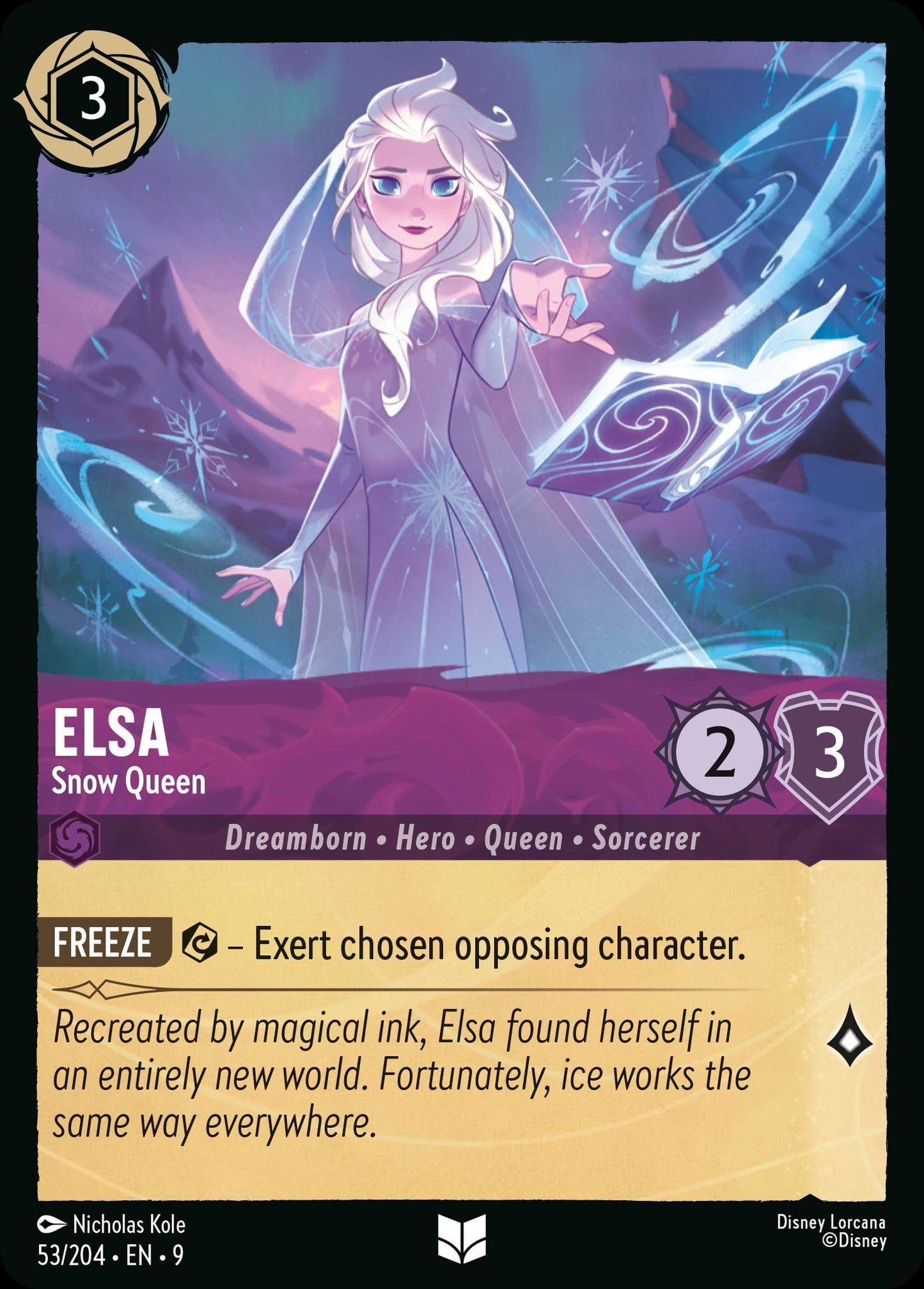 Elsa, Snow Queen (9) #53 [EN/N] s/o