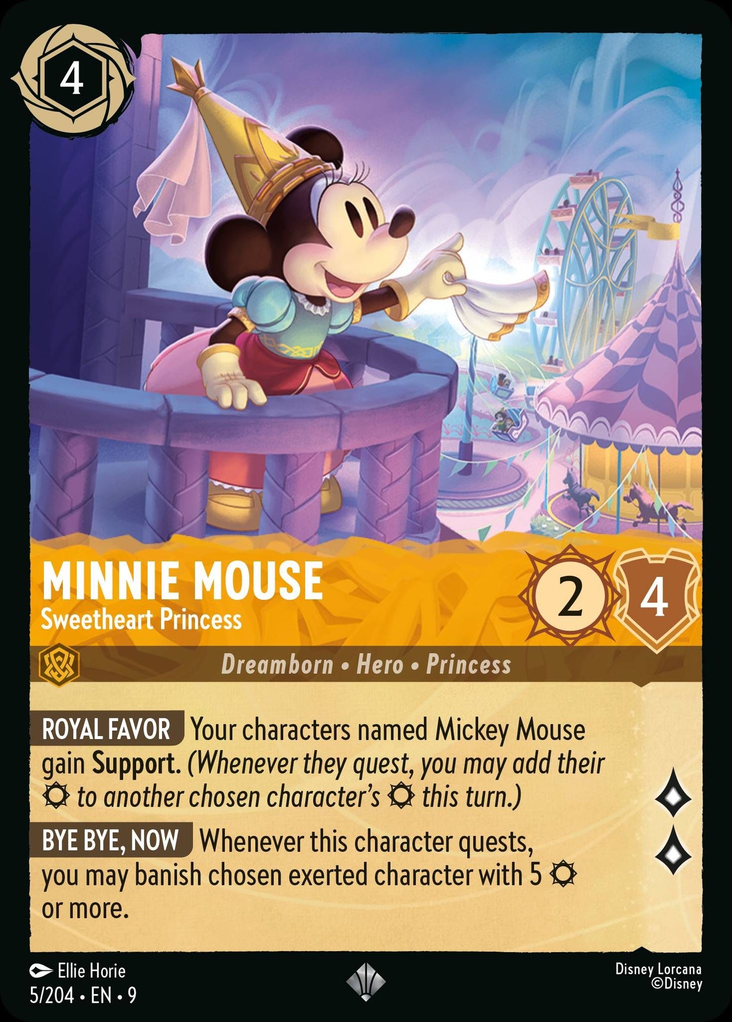 Minnie Mouse, Sweetheart Princess (9) #5 [EN/N] s/o