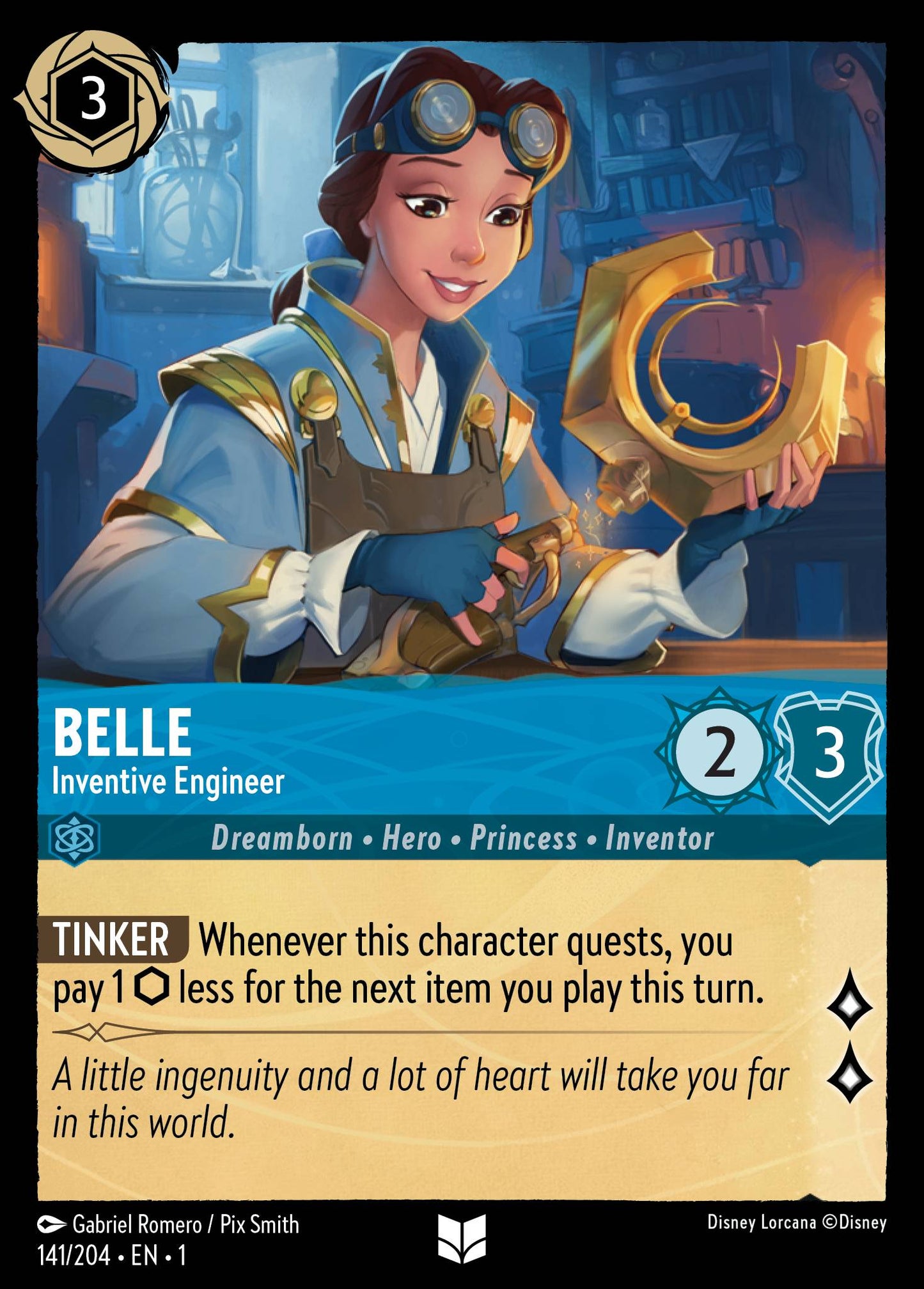 Belle, Inventive Engineer (1) #141 [EN/N] s/o