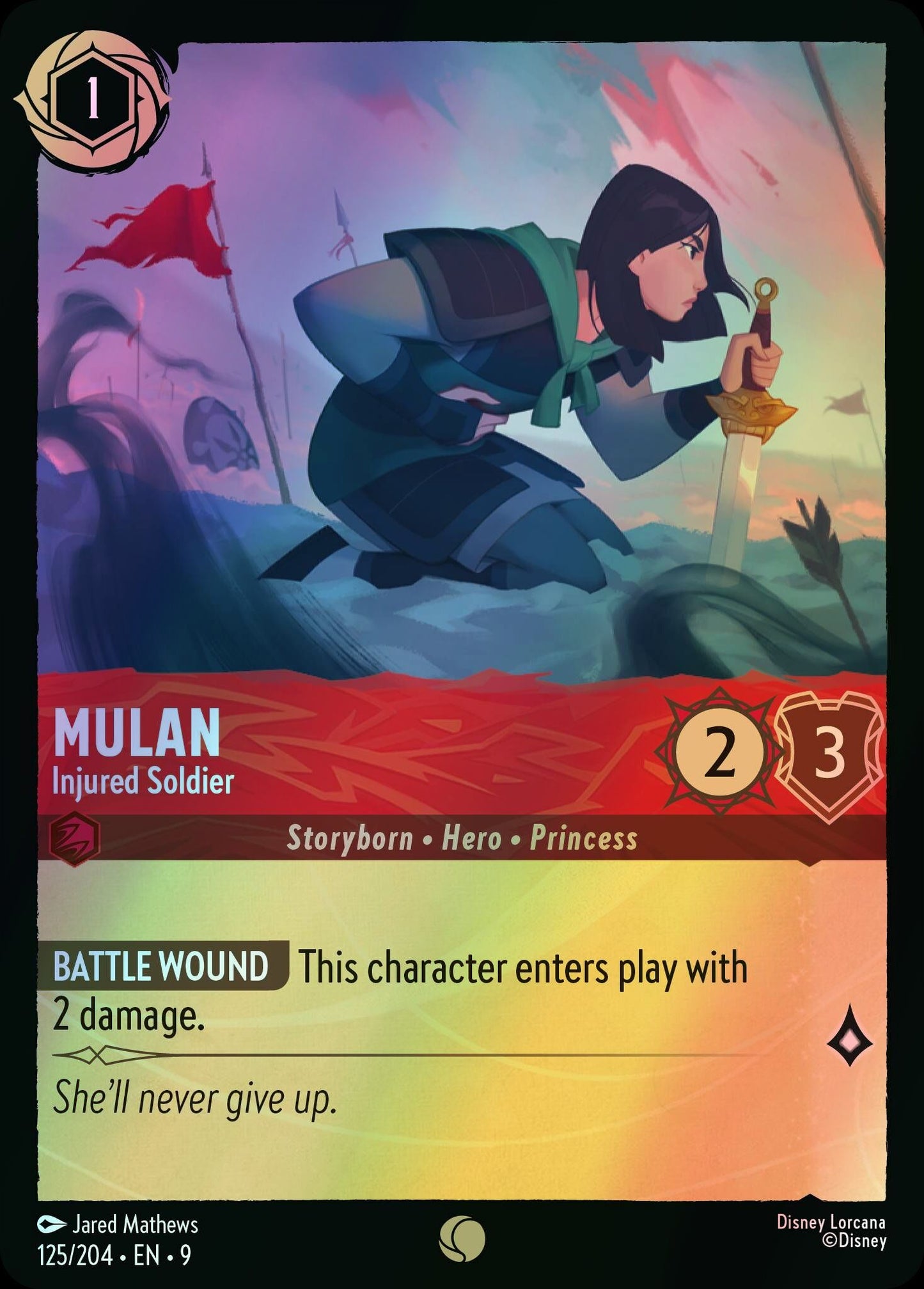 Mulan, Injured Soldier (9) #125 [EN/F] s/o