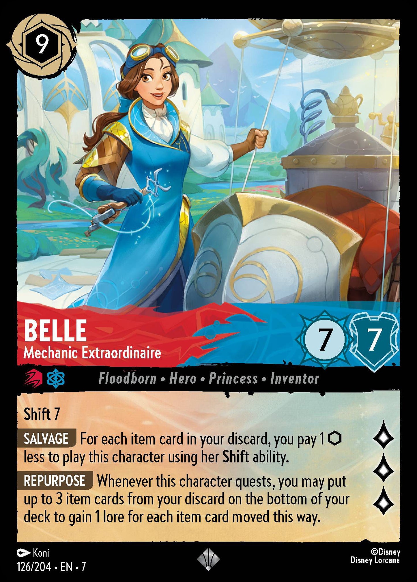 Belle, Mechanic Extraordinaire (7) #126 [EN/N] s/o