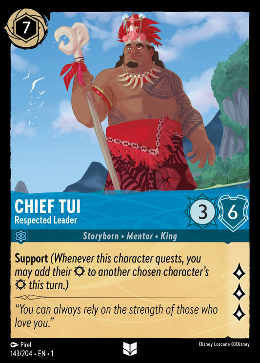 Chief Tui, Respected Leader (1) #143 [EN/N] s/o