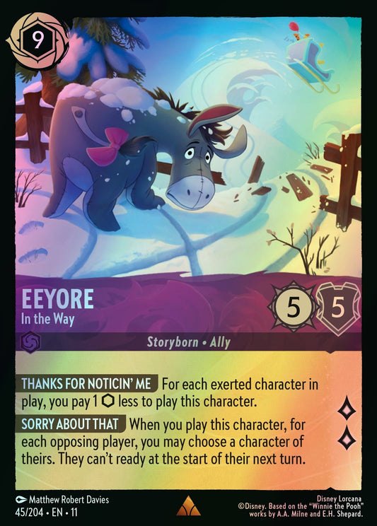 Eeyore, In the Way (11) #45 [EN/F] s/o