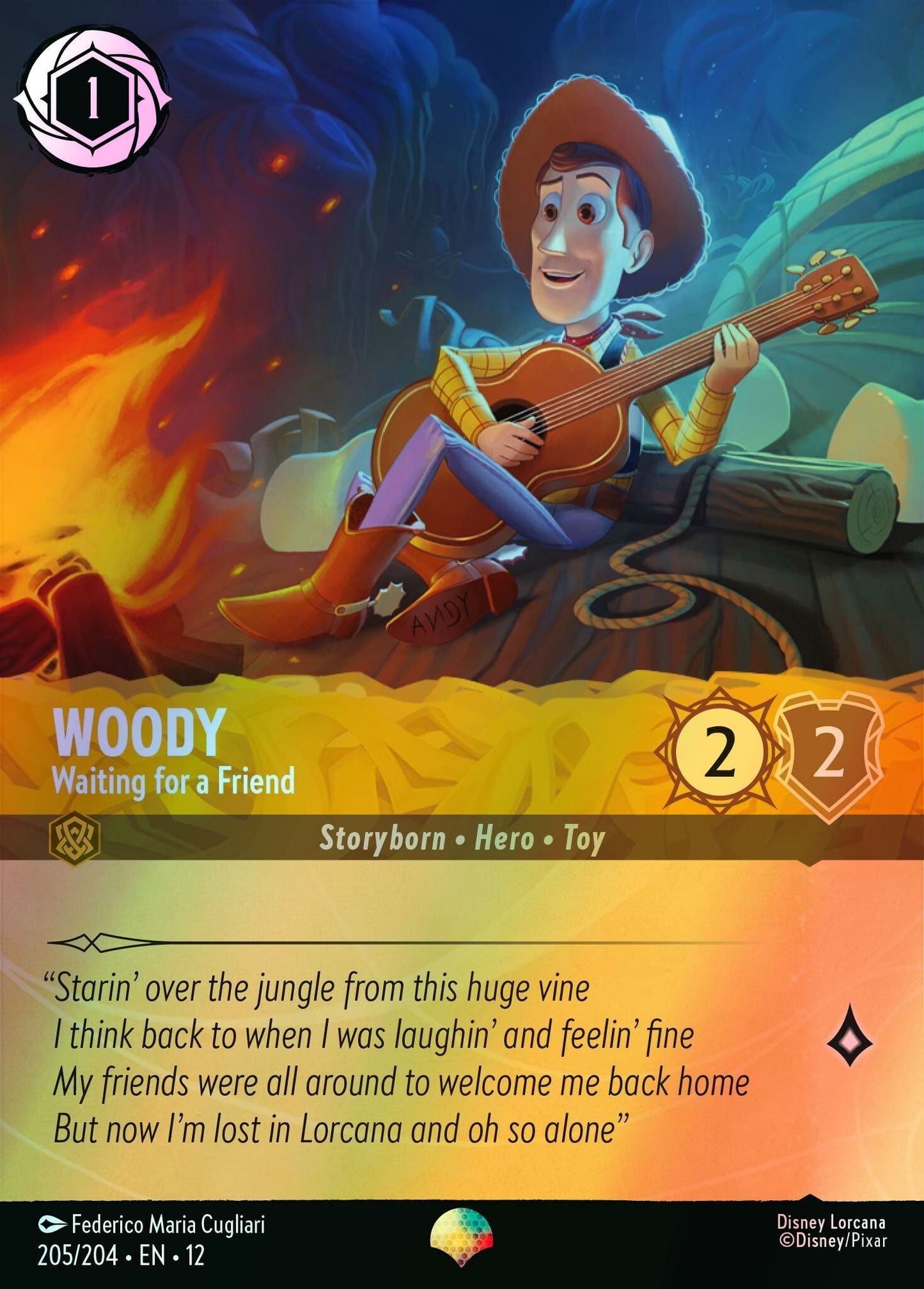 Woody, Waiting for a Friend (12) #205 [EN/F]