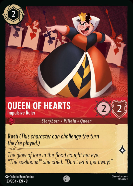 Queen of Hearts, Impulsive Ruler (9) #123 [EN/N] s/o