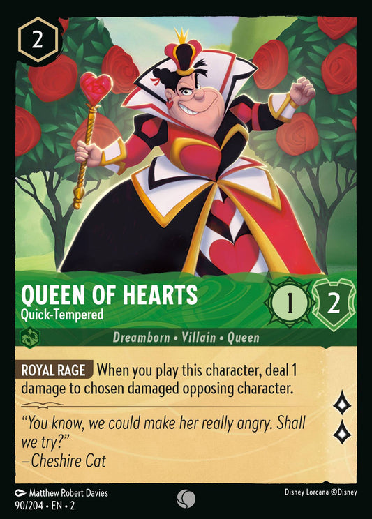 Queen of Hearts, Quick-Tempered (2) #90 [EN/N] s/o