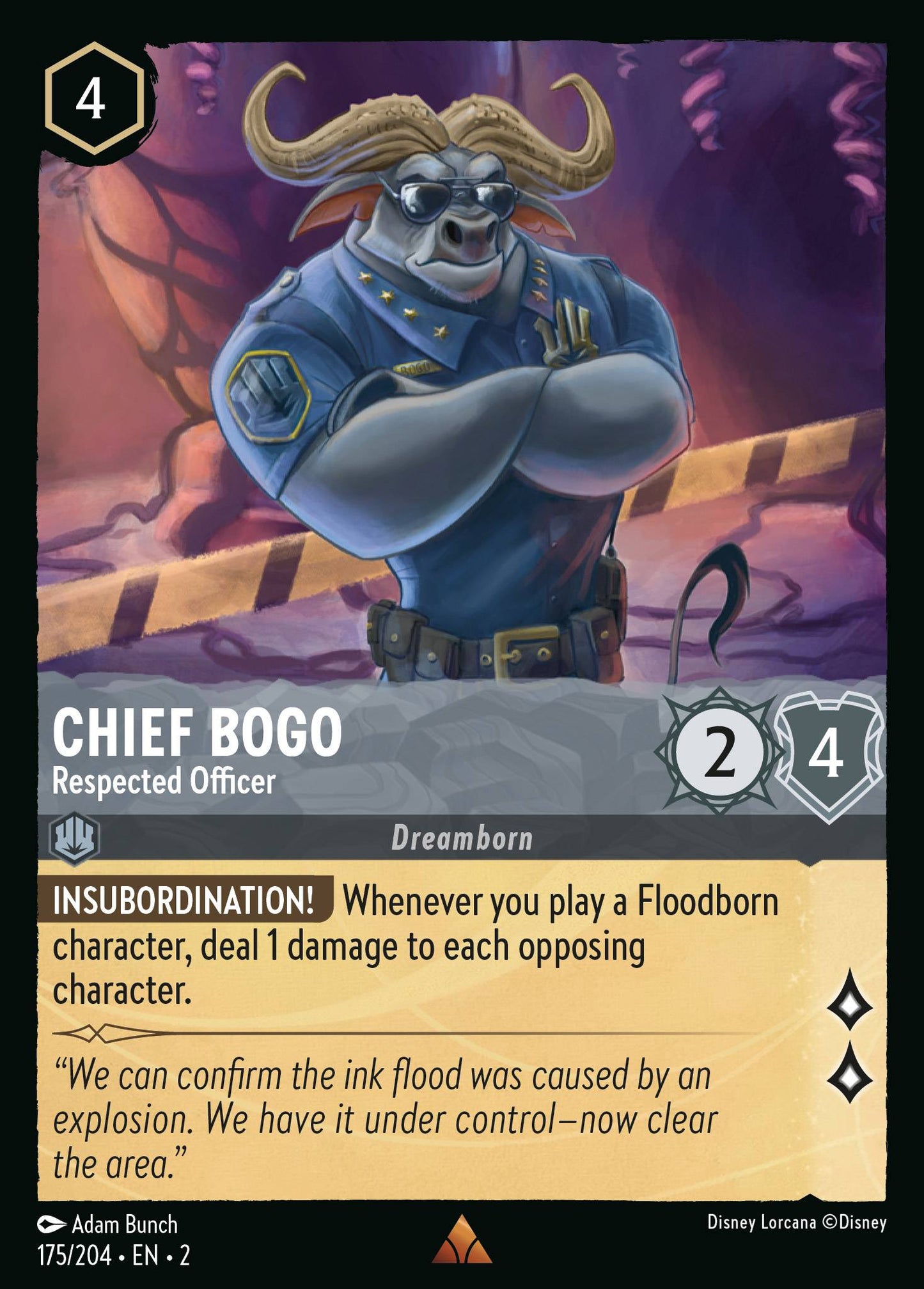 Chief Bogo, Respected Officer (2) #175 [EN/N] s/o