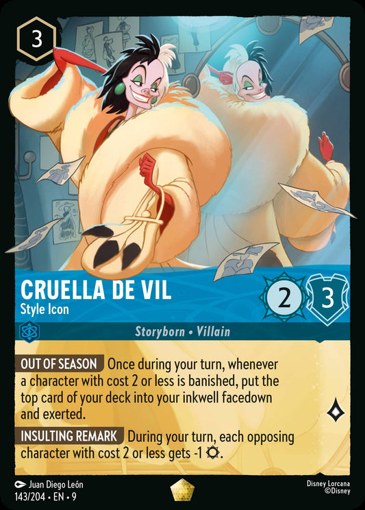 Cruella De Vil, Style Icon (9) #143 [EN/N] s/o