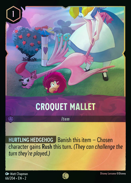 Croquet Mallet (2) #66 [EN/F] s/o