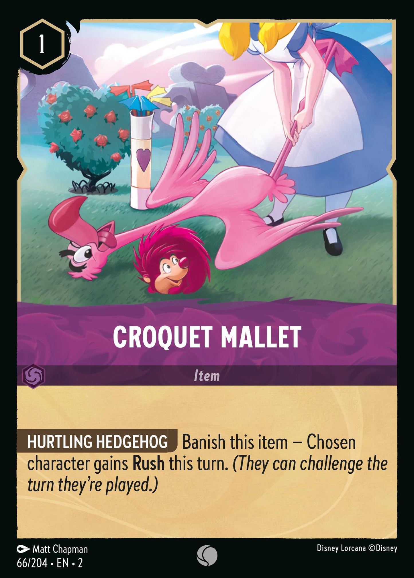 Croquet Mallet (2) #66 [EN/N] s/o