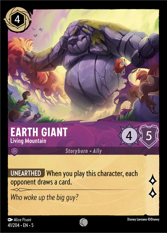 Earth Giant, Living Mountain (5) #41 [EN/N] s/o
