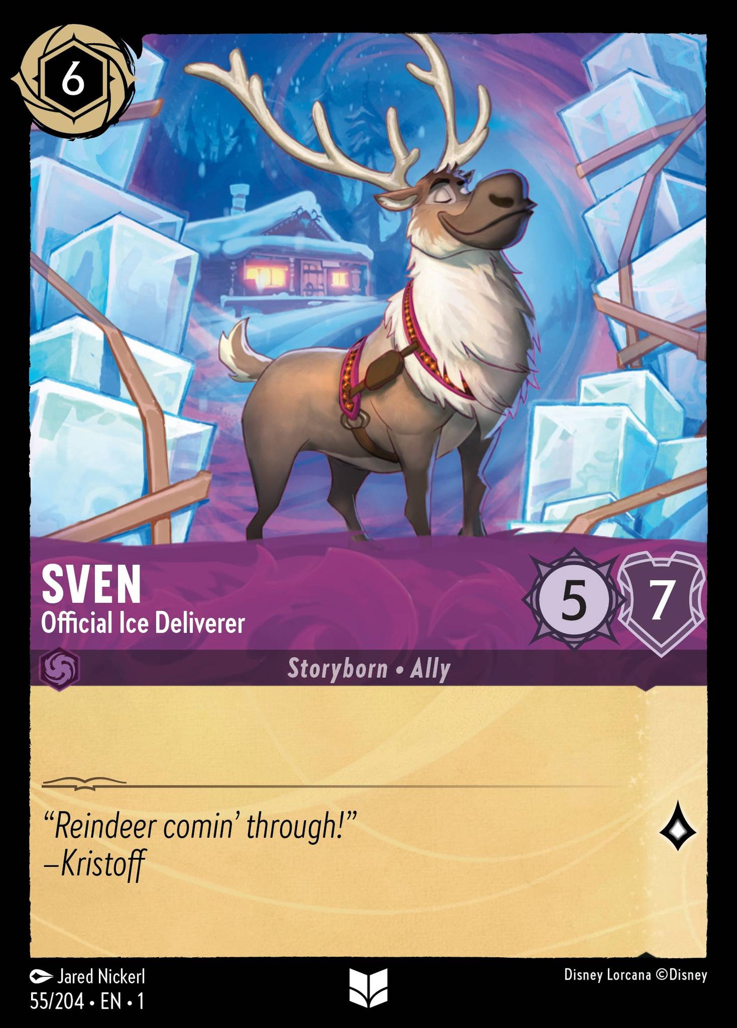 Sven, Official Ice Deliverer (1) #55 [EN/N] s/o