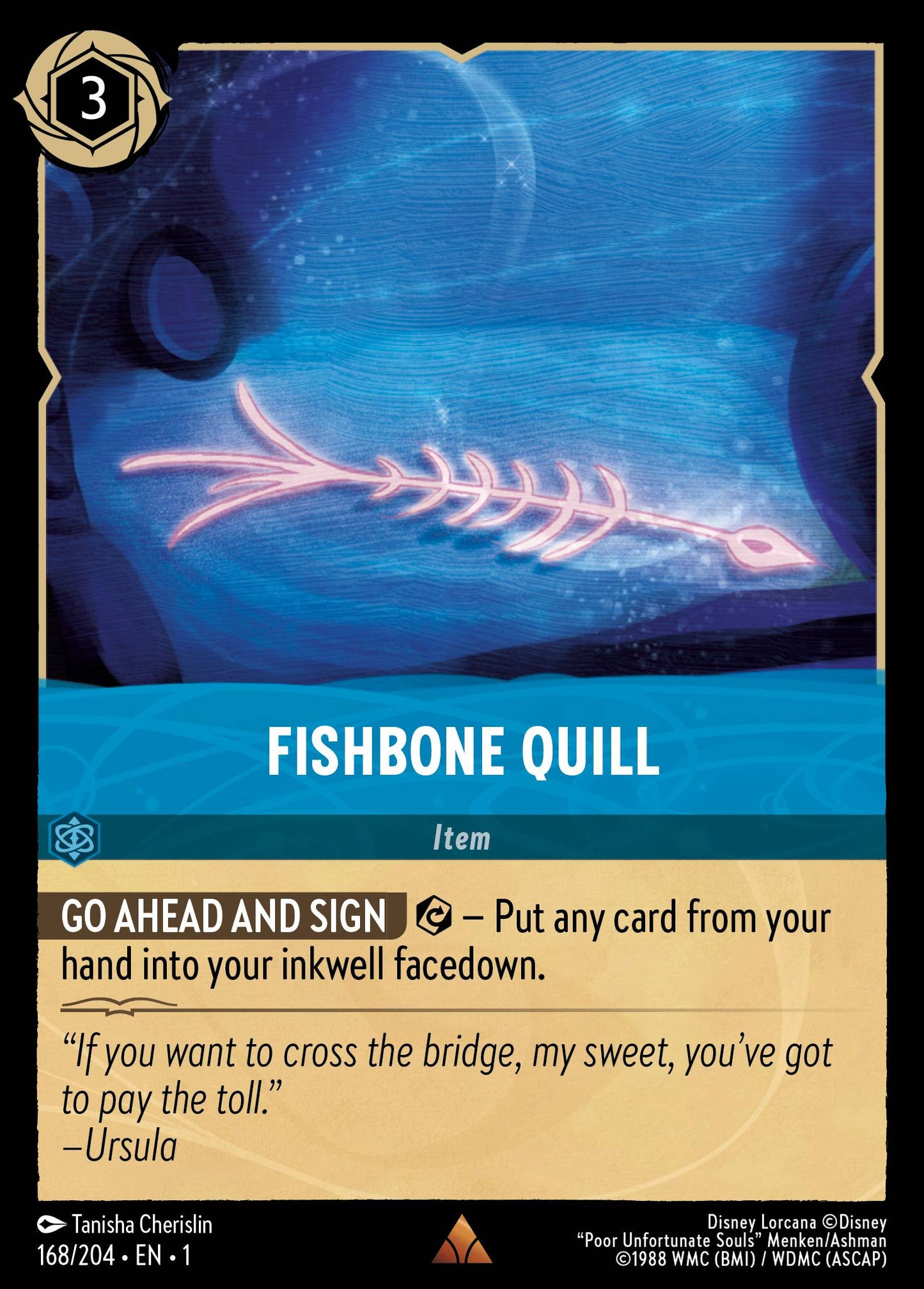 Fishbone Quill (1) #168 [EN/N] s/o