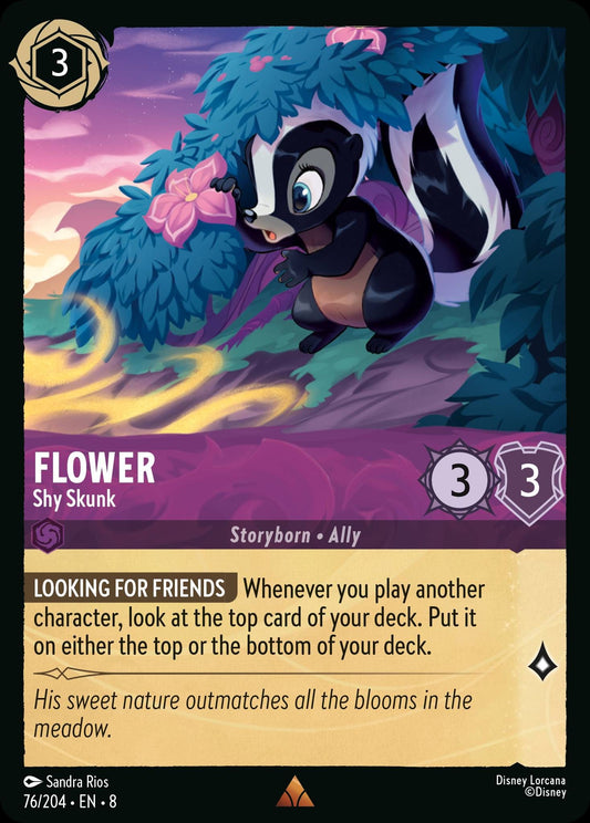 Flower, Shy Skunk (8) #76 [EN/N] s/o
