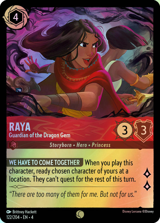Raya, Guardian of the Dragon Gem (4) #122 [EN/F] s/o