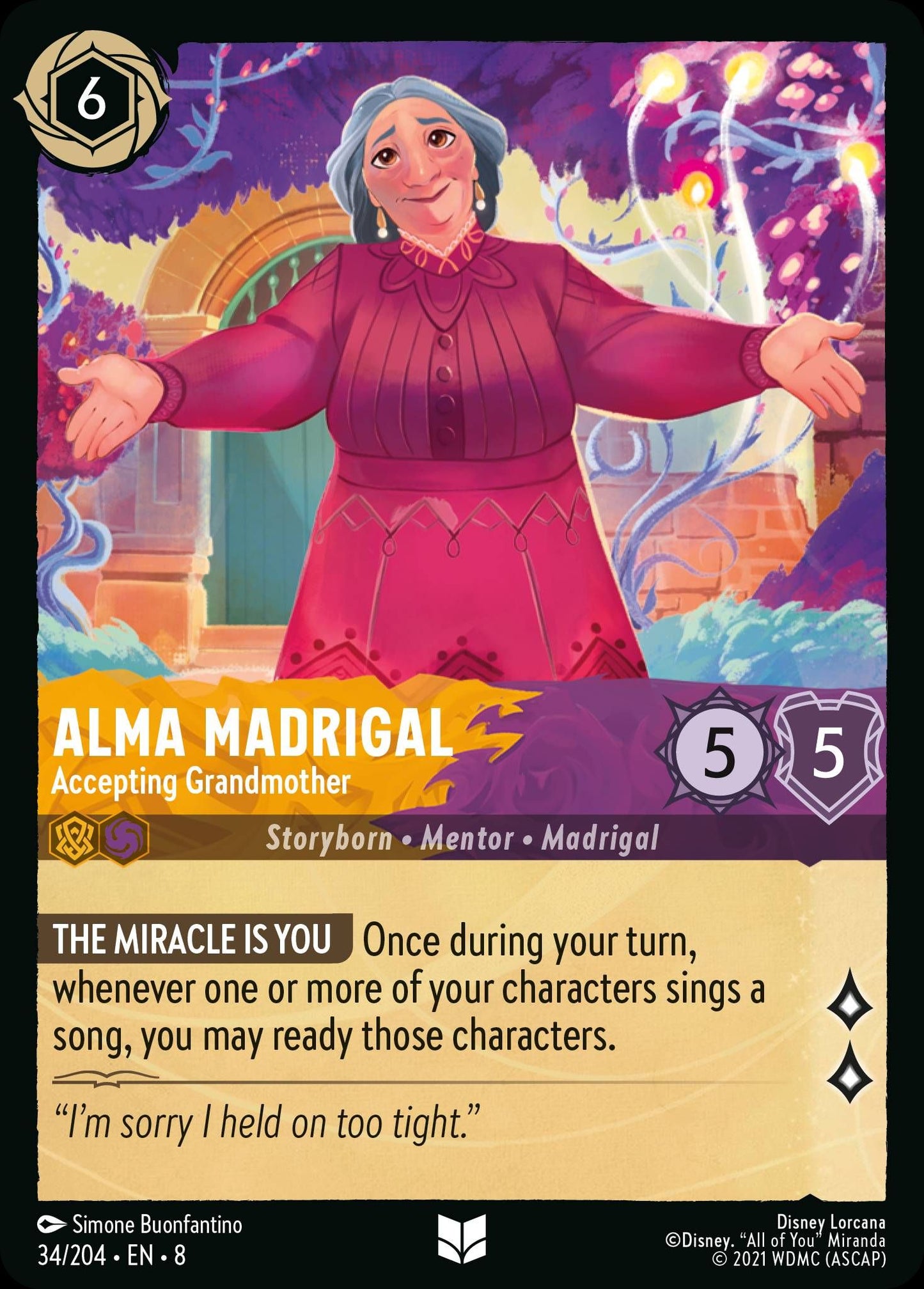 Alma Madrigal, Accepting Grandmother (8) #34 [EN/N] s/o