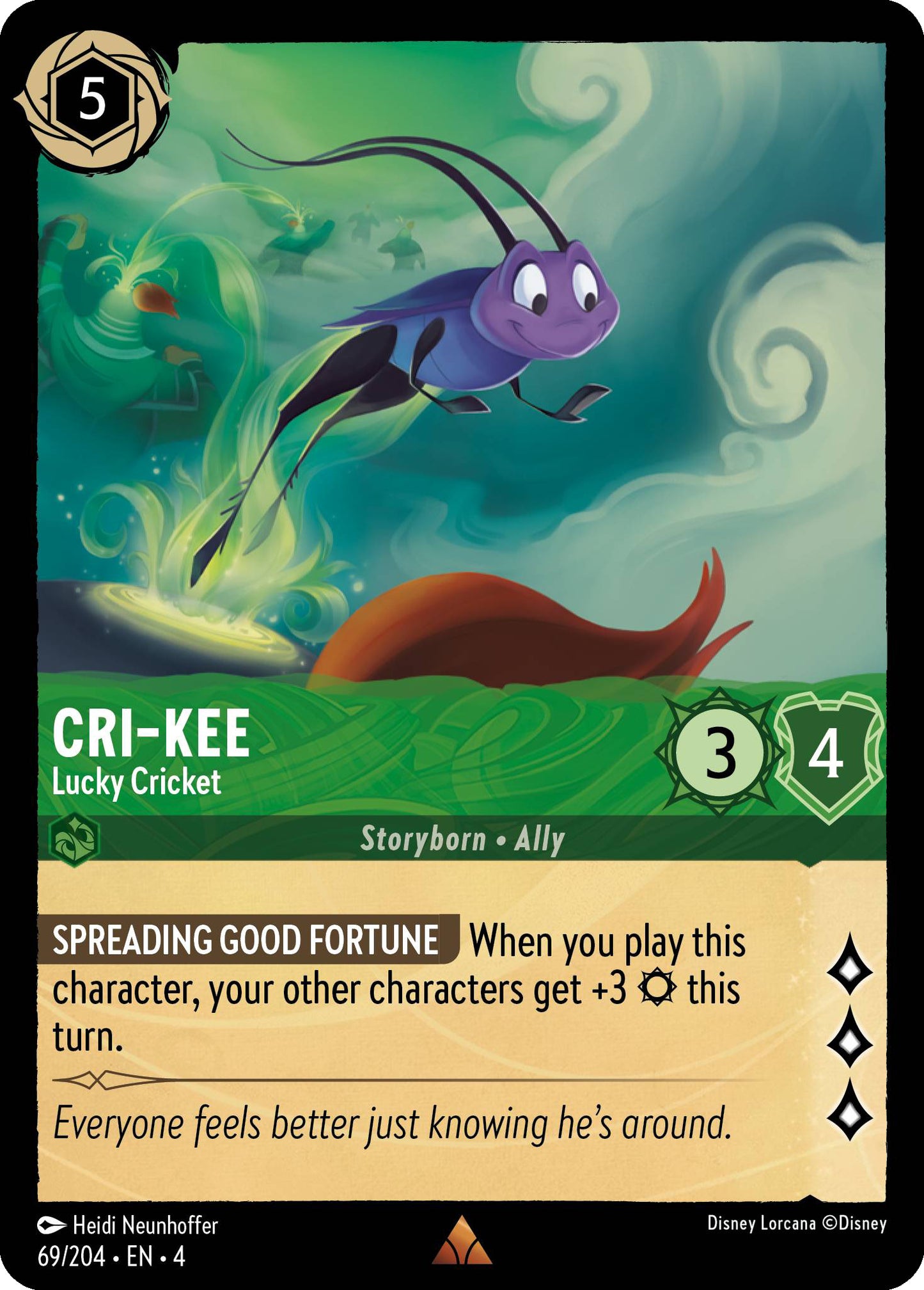 Cri-Kee, Lucky Cricket (4) #69 [EN/N] s/o