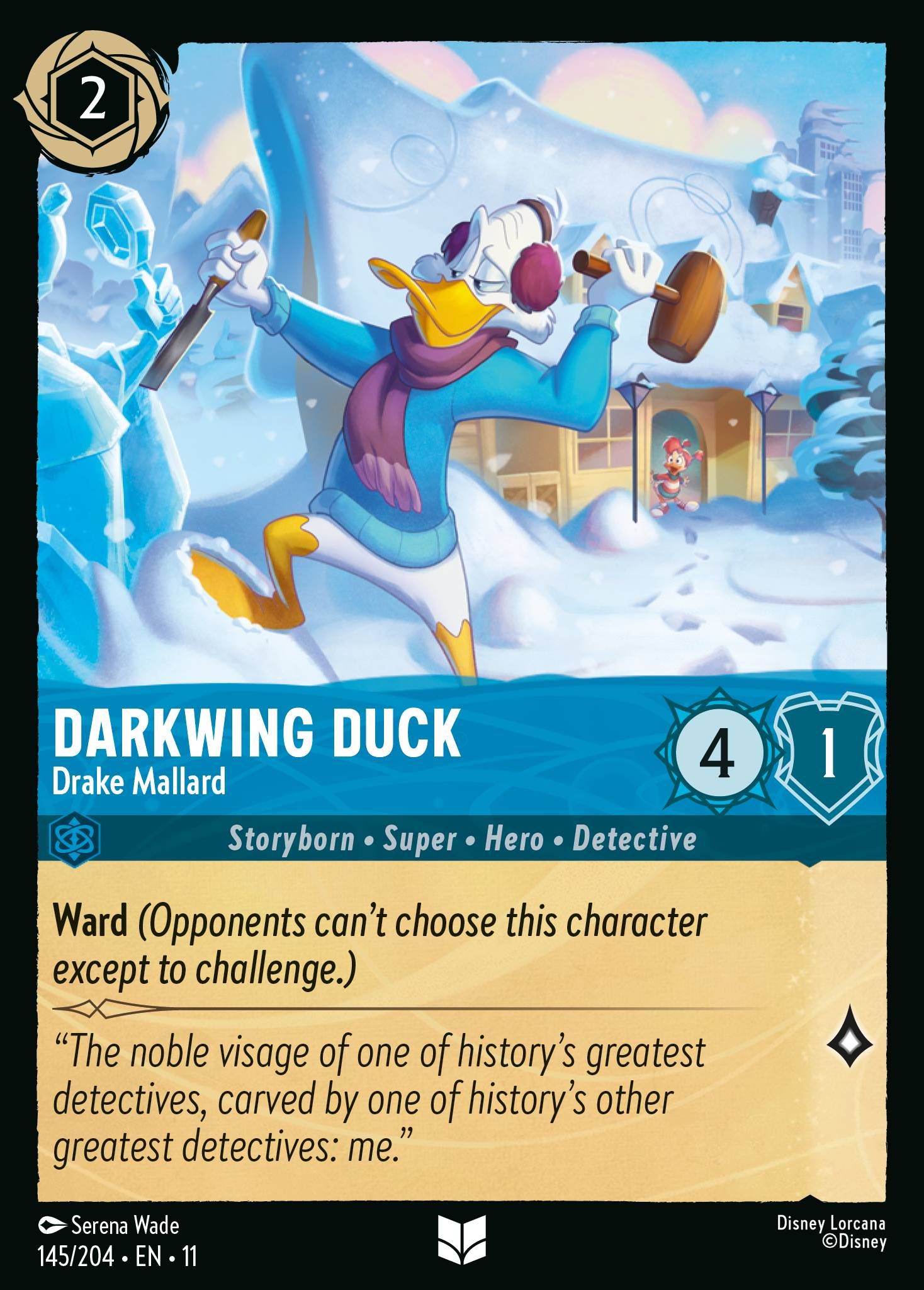 Darkwing Duck, Drake Mallard (11) #145 [EN/N]