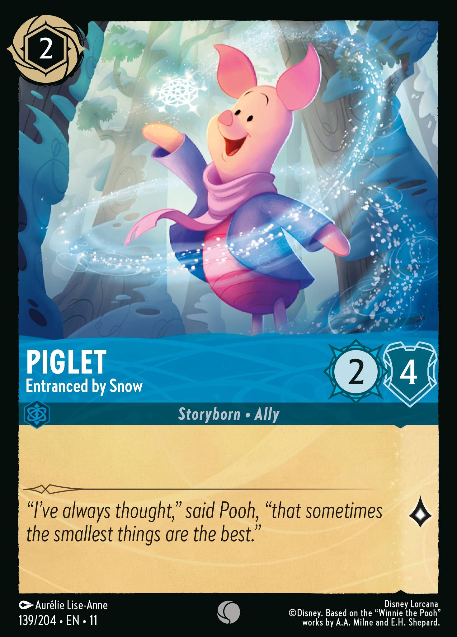 Piglet, Entranced by Snow (11) #139 [EN/N]