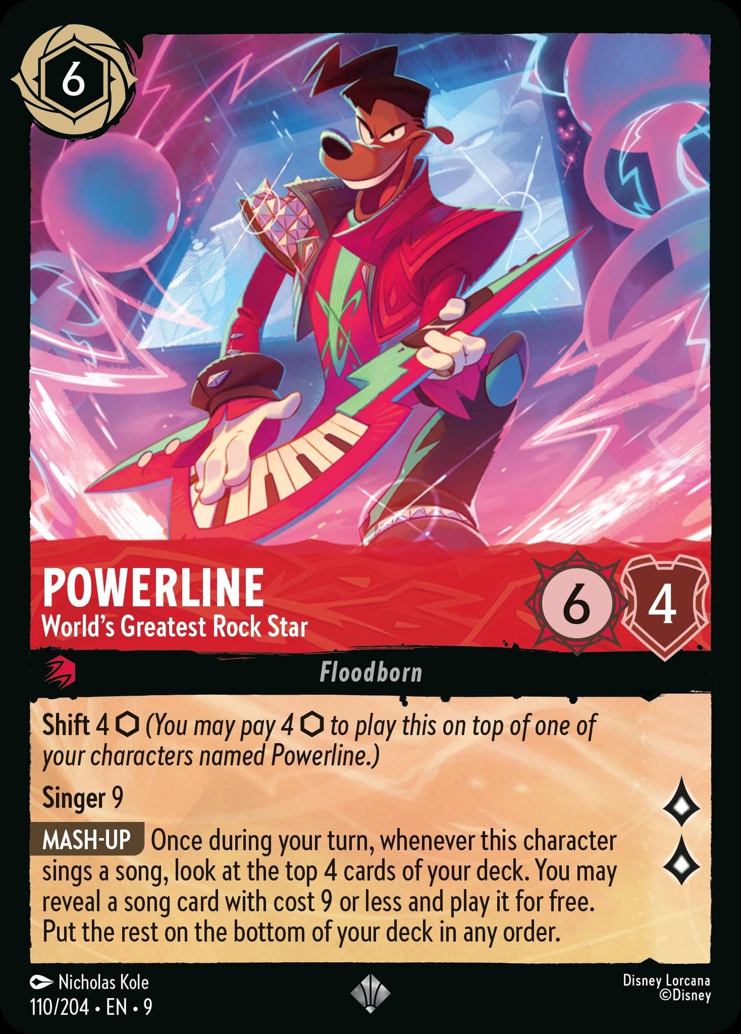 Powerline, World's Greatest Rock Star (9) #110 [EN/N] s/o