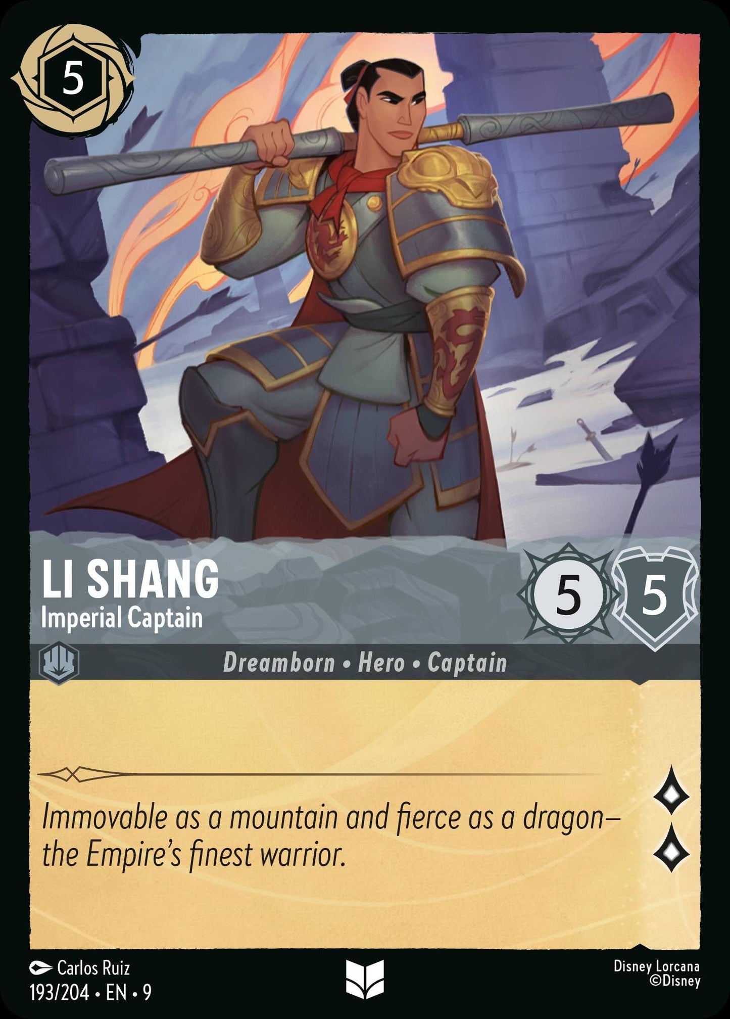 Li Shang, Imperial Captain (9) #193 [EN/N] s/o