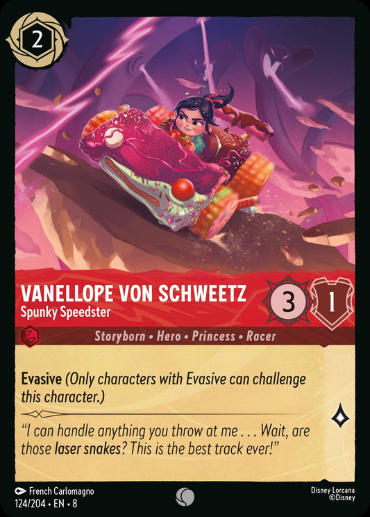 Vanellope Von Schweetz, Spunky Speedster (8) #124 [EN/N] s/o