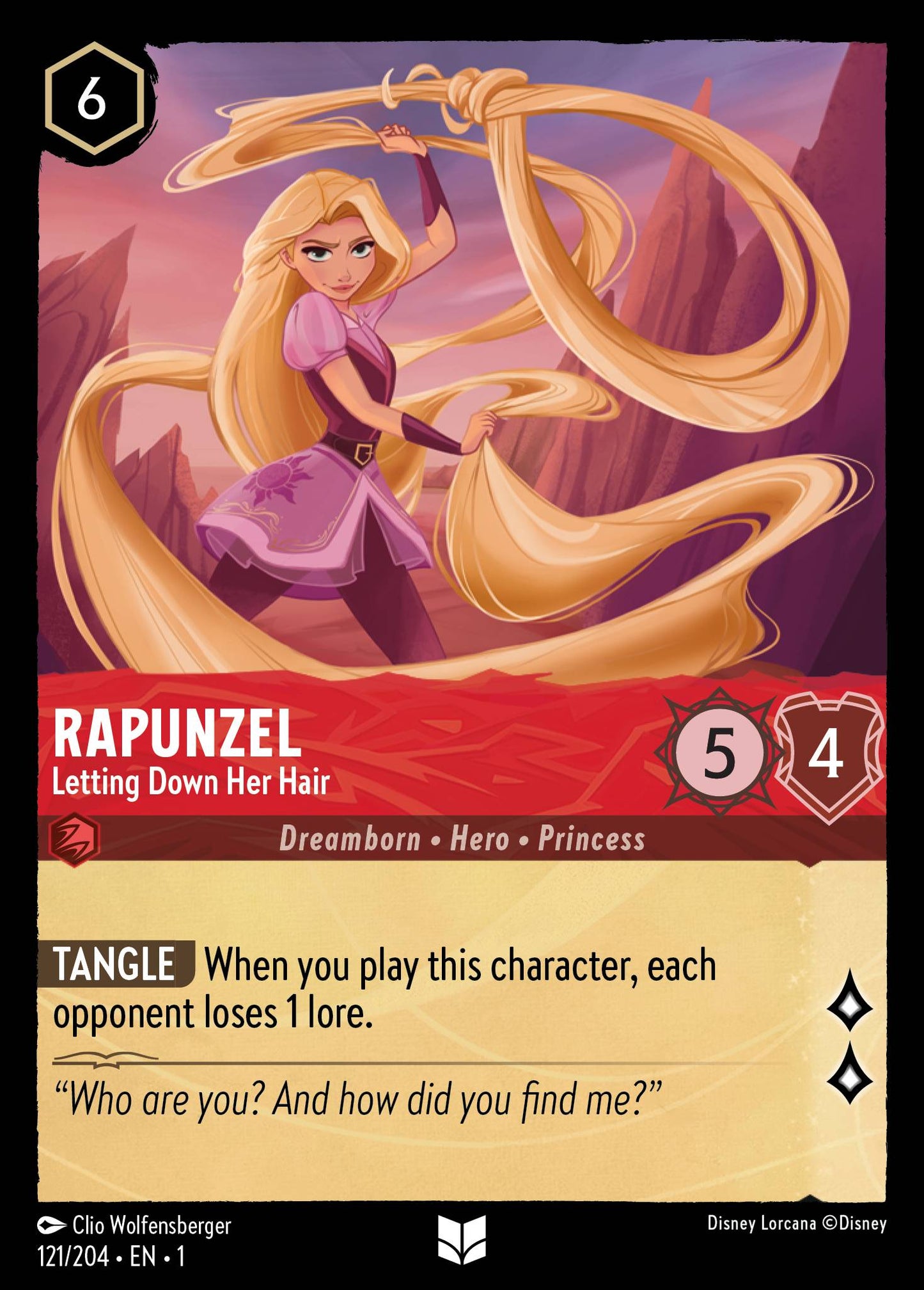 Rapunzel, Letting Down Her Hair (1) #121 [EN/N] s/o