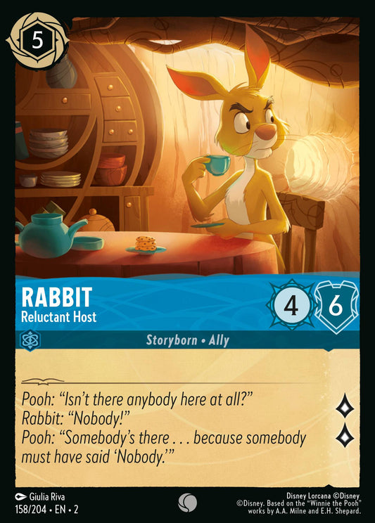 Rabbit, Reluctant Host (2) #158 [EN/N] s/o