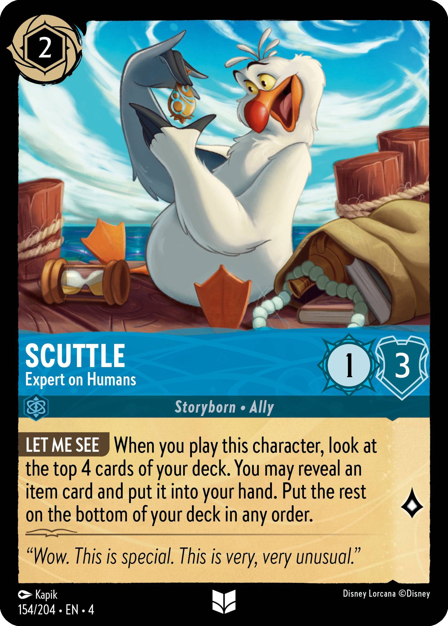 Scuttle, Expert on Humans (4) #154 [EN/N] s/o