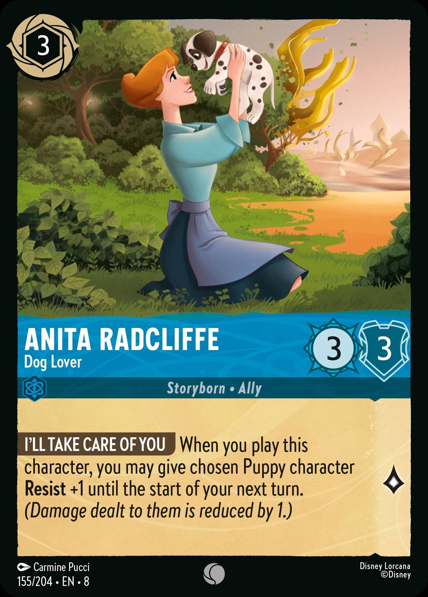 Anita Radcliffe, Dog Lover (8) #155 [EN/N] s/o