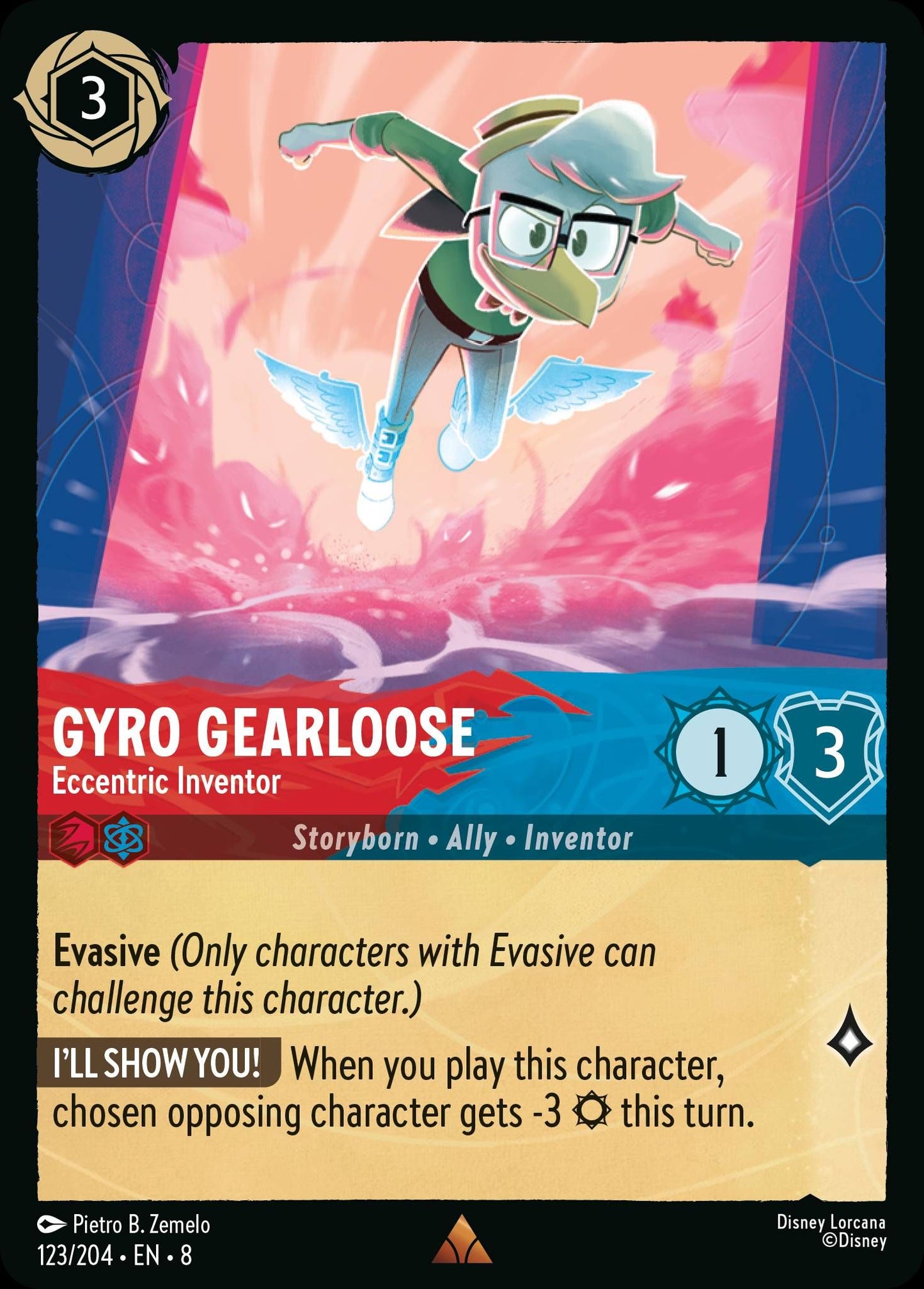 Gyro Gearloose, Eccentric Inventor (8) #123 [EN/N] s/o