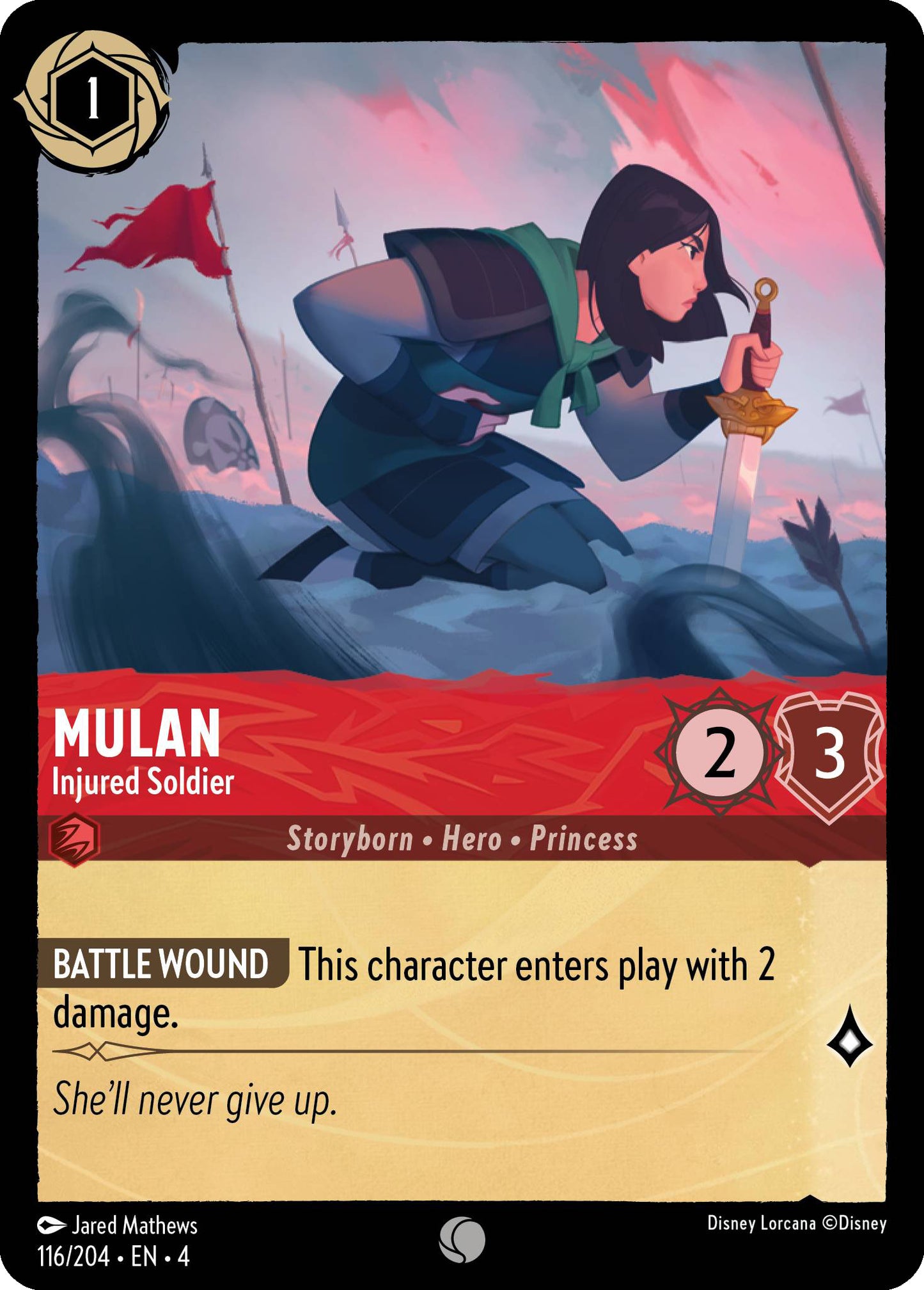 Mulan, Injured Soldier (4) #116 [EN/N] s/o