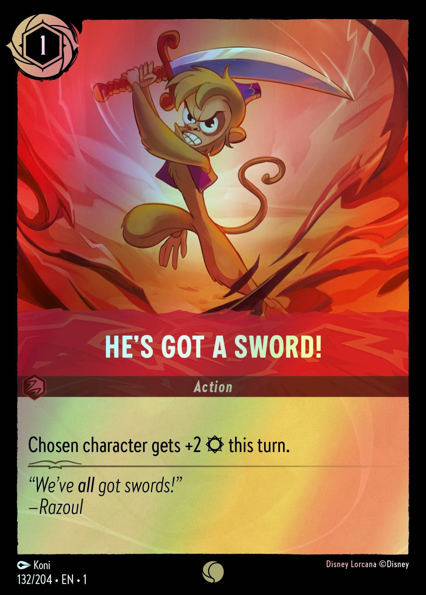 He's Got a Sword! (1) #132 [EN/F] s/o