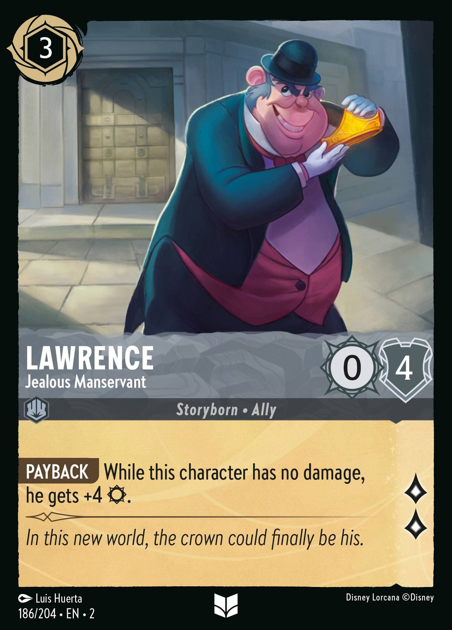 Lawrence, Jealous Manservant (2) #186 [EN/N]