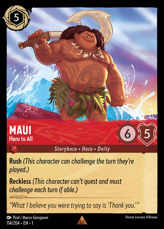 Maui, Hero to All (1) #114 [EN/N] s/o